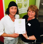 Doreen Forsyth and Chef receive Small Food Producer of the Year title